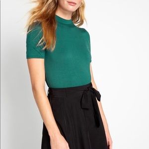 NWOT Modcloth Top - Hunter Green Size Small